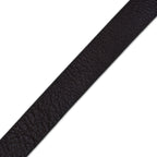 Brown Leather Belt – Black Buckle