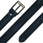 Brown Leather Belt – Black Buckle